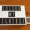 Changing Colour My Lightbox