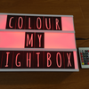 Changing Colour My Lightbox