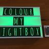 Changing Colour My Lightbox